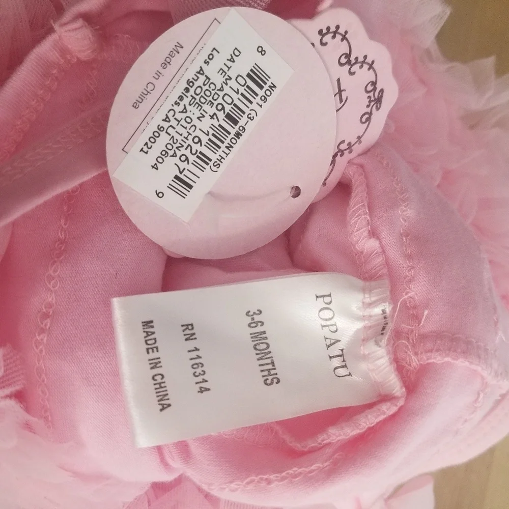 Popatu NWT stretch romper size 3-6 months
